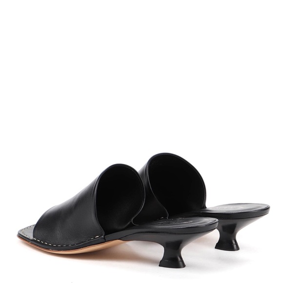 BRAND NEW Tod’s black leather mules size 40/US 9 - Picture 3 of 7